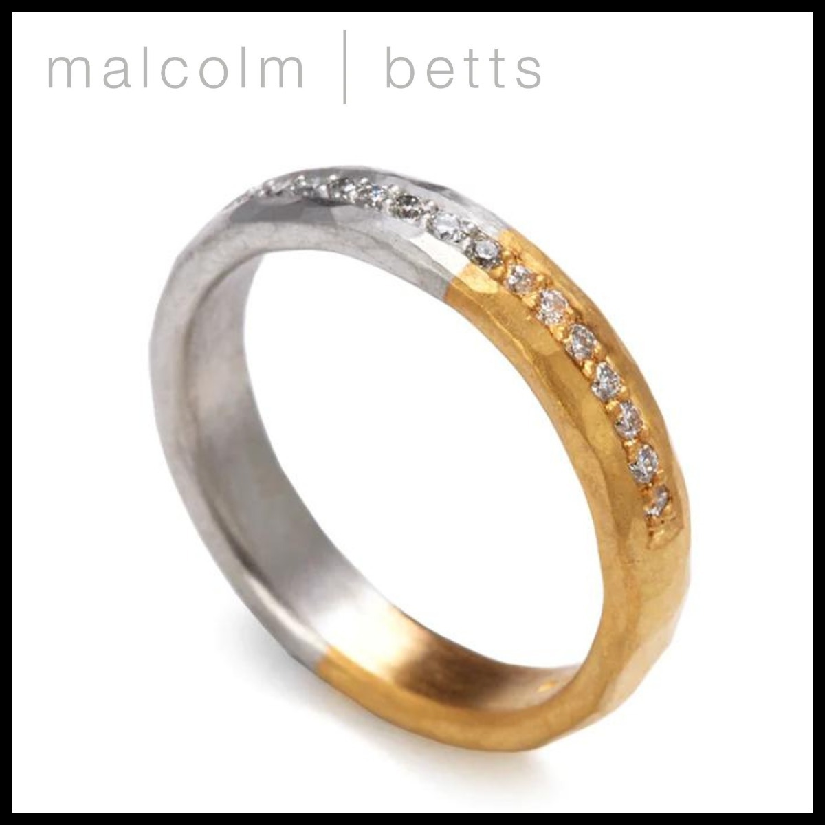 malcolm betts(マルコムベッツ)】☆注目リング☆ 送料/関税込 (malcolm