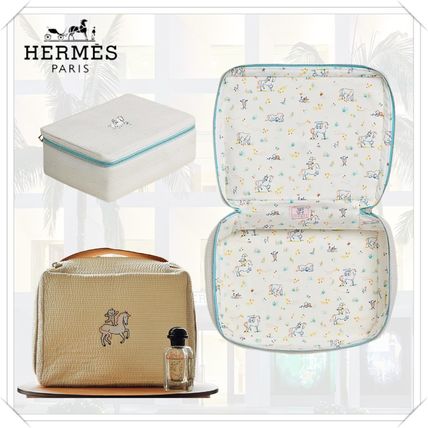 ホワイト（白）系 HERMES(エルメス) マザーズバッグ(ベビー・キッズ