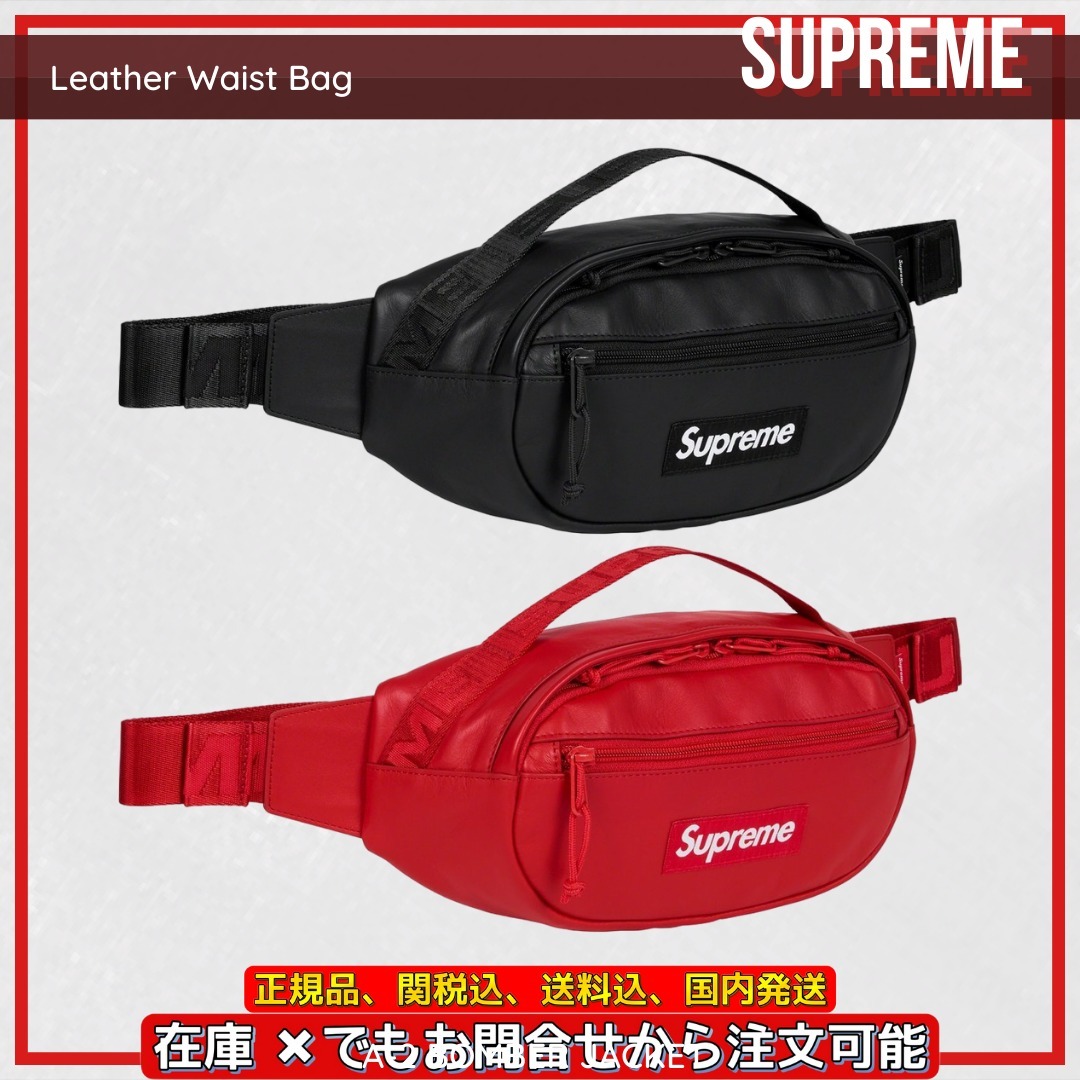 Supreme} シュプリーム ウエスト バッグ Waist Bag 送料関税込