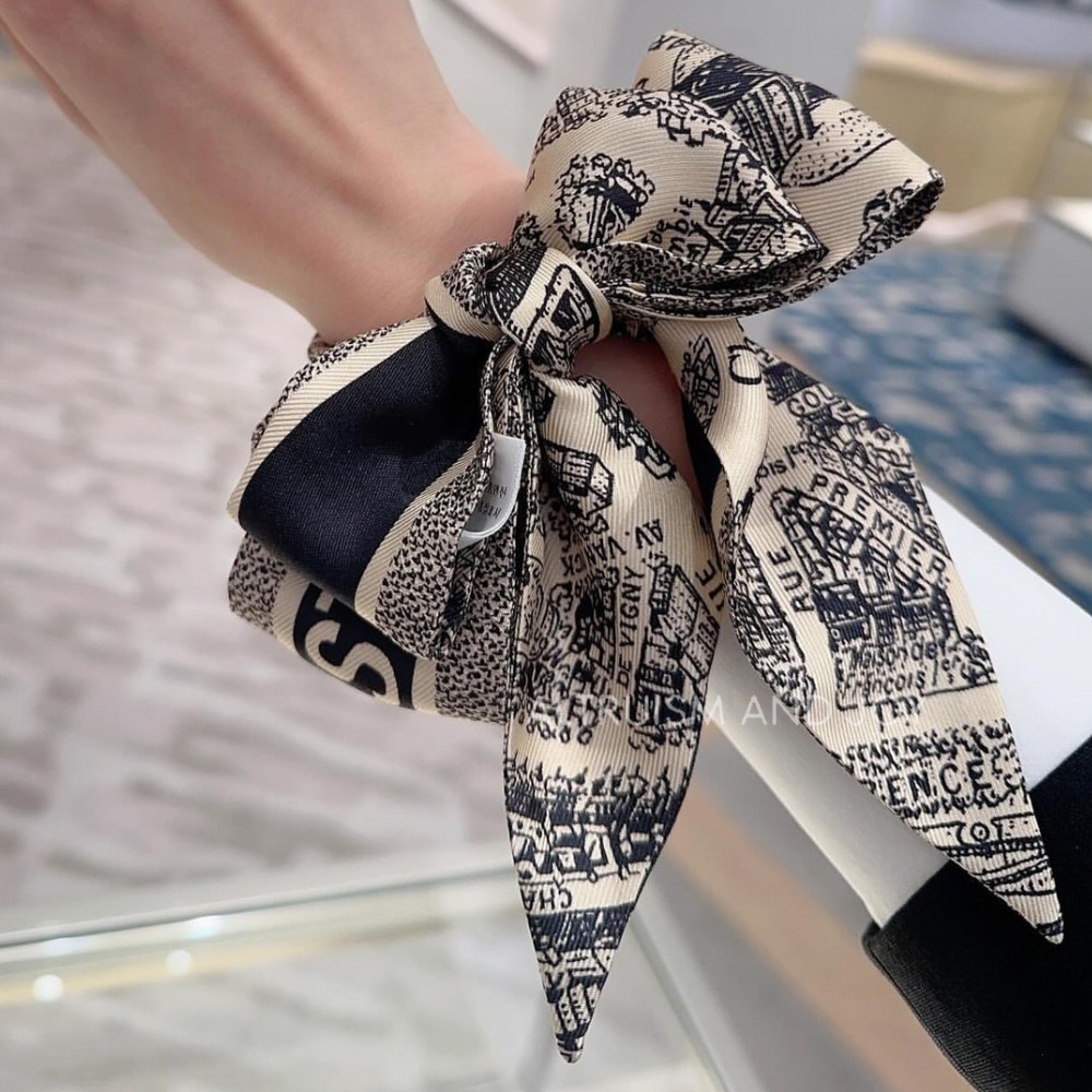 24SS☆新色登場♪】DIOR Plan de Paris ミッツァ スカーフ (Dior