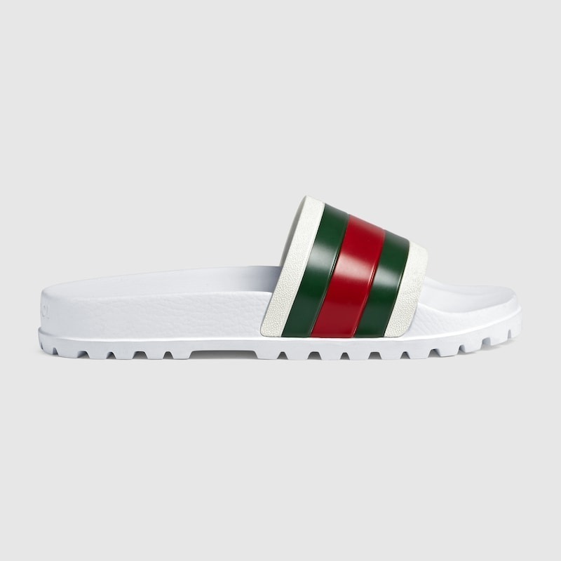 国内即発*グッチ*GUCCI*ウェブ スライド サンダル (GUCCI/サンダル