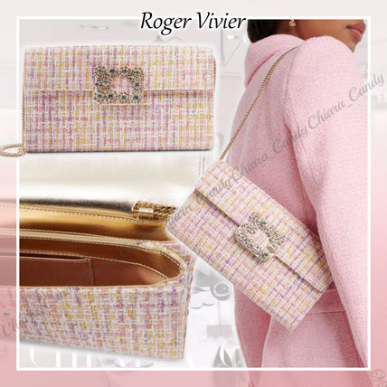 ピンク系 Roger Vivier(ロジェ・ヴィヴィエ) クラッチバッグ