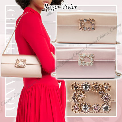 ピンク系 Roger Vivier(ロジェ・ヴィヴィエ) クラッチバッグ