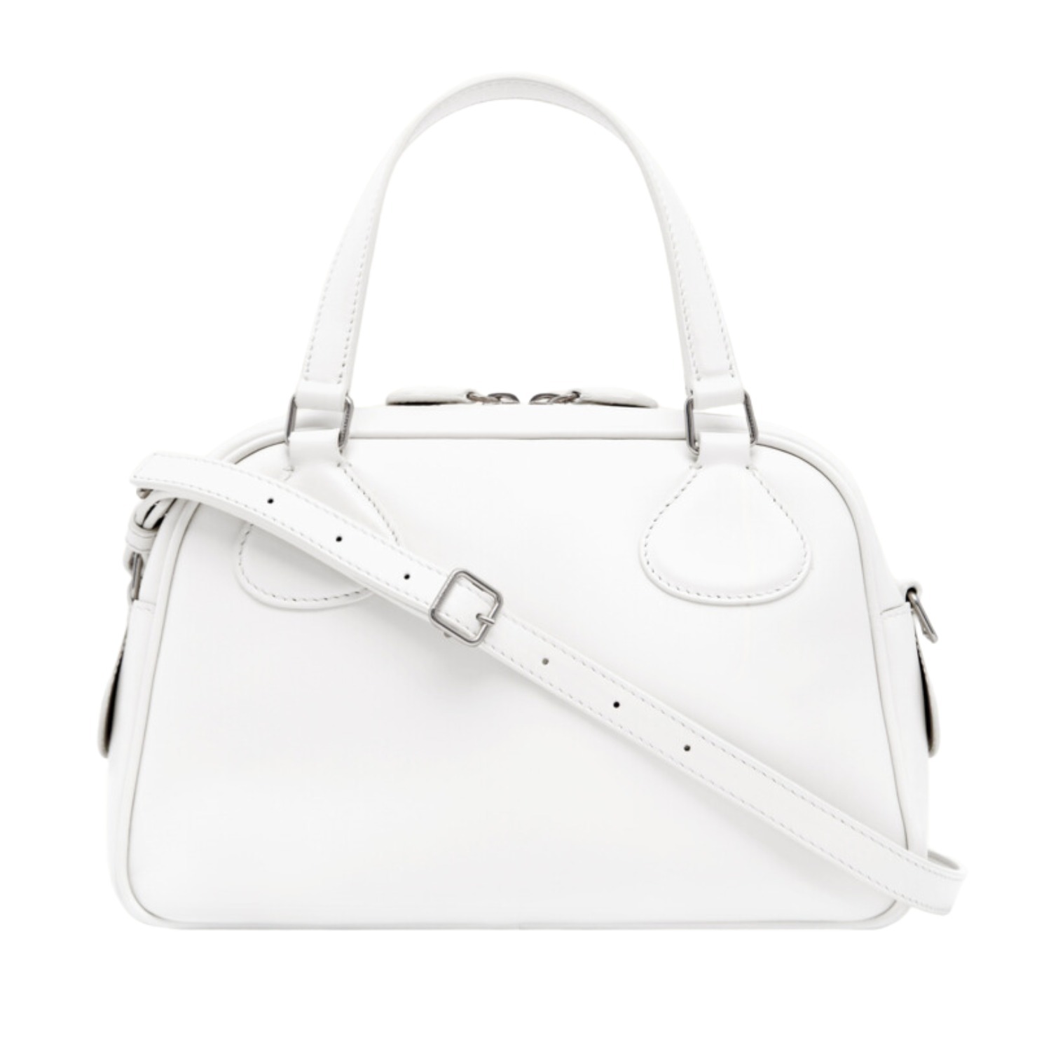 COURREGES クレージュ Reedition ロゴ ボーリング Bag バッグ