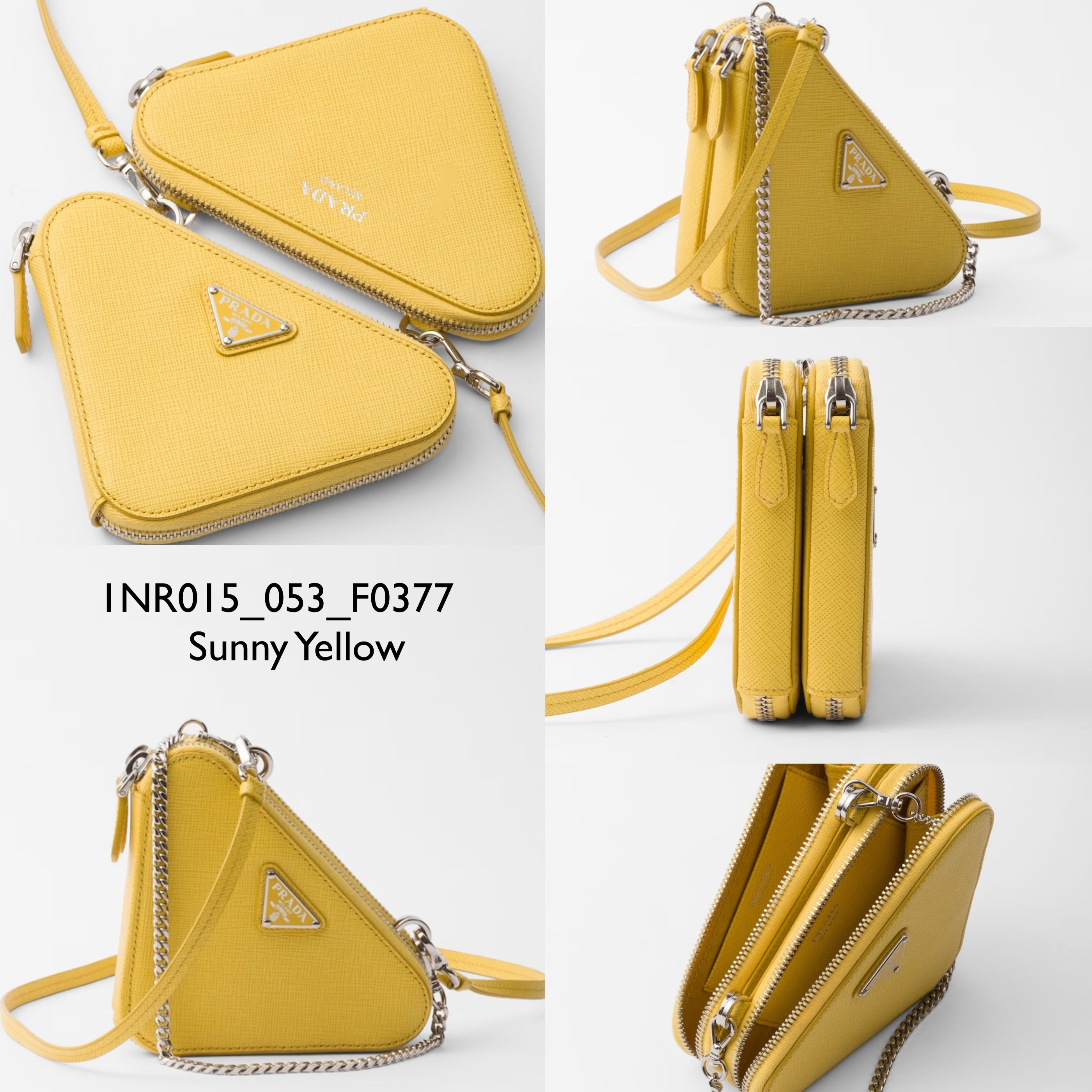 PRADA【入手困難】可愛い☆サフィアーノレザー ミニポーチ☆全色