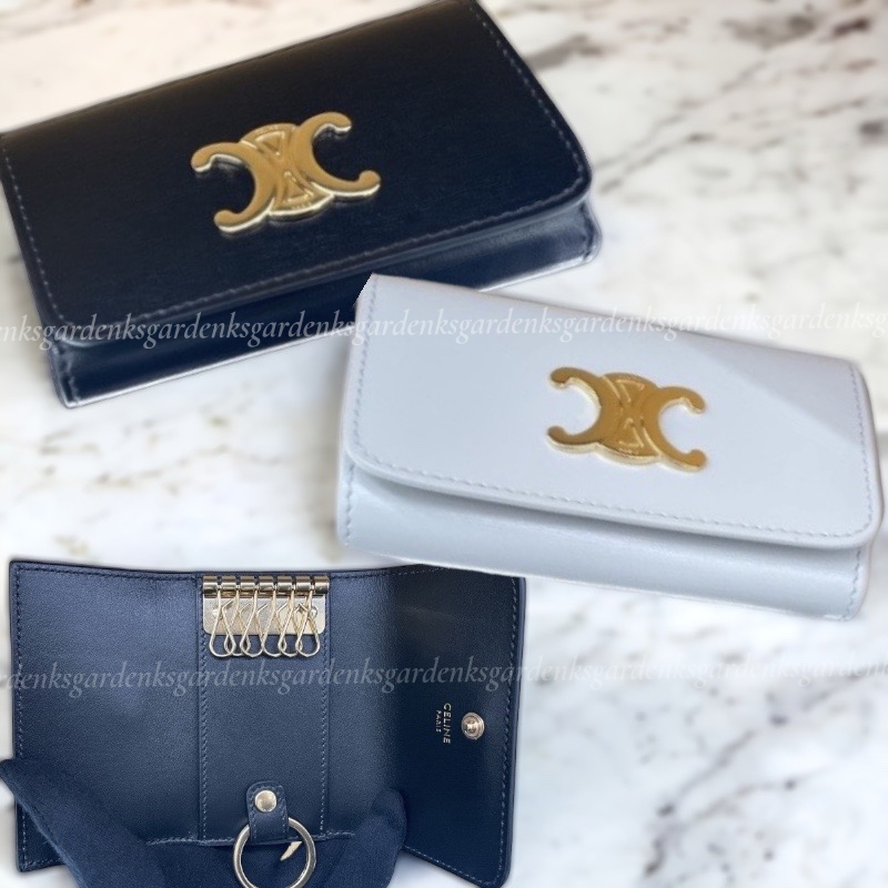 すぐ届く！CELINE トリオンフ キーケース 6連 (CELINE/キーケース