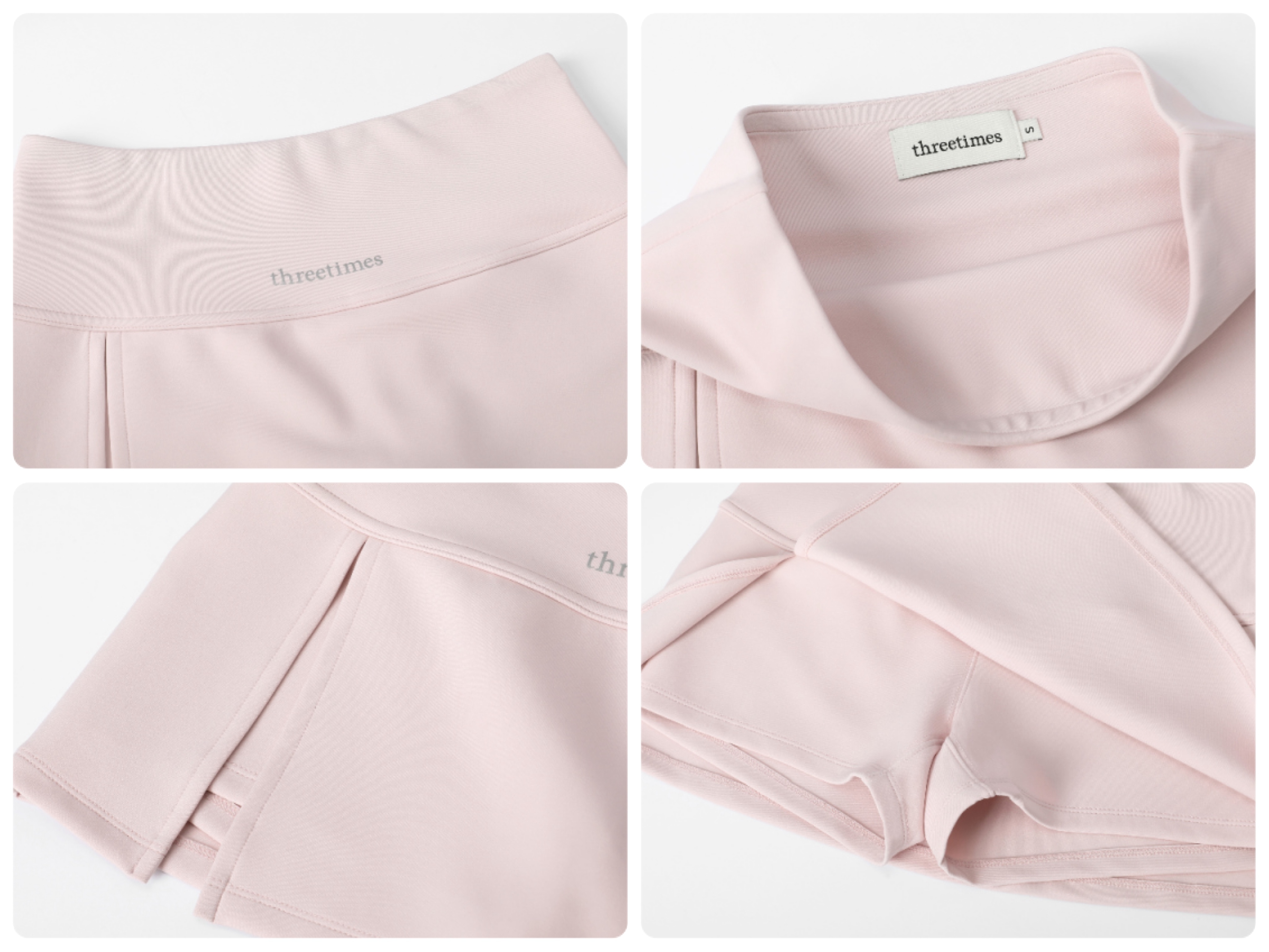 韓国threetimes スリータイムズ】Athletic slit skirt (threetimes