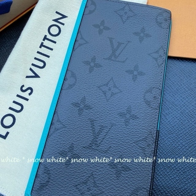 明日着 LV モノグラムエクリプスx限定カラー♪ ブラザ 長財布 (Louis