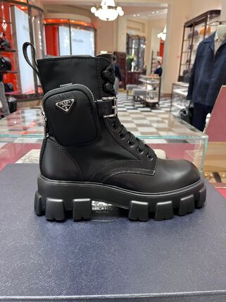 27cm PRADA Monolith(プラダ モノリス) ブーツ(メンズ) - ブランド通販
