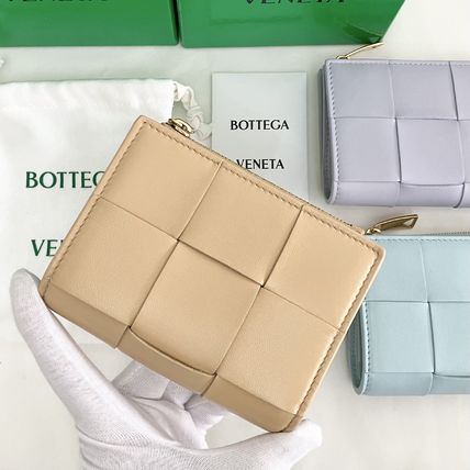 二つ折り BOTTEGA VENETA(ボッテガヴェネタ) 折りたたみ財布
