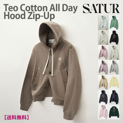 ☆SATUR☆M's Teo Cotton All Day Hood Zip-Up☆ジップアップ☆ (SATUR