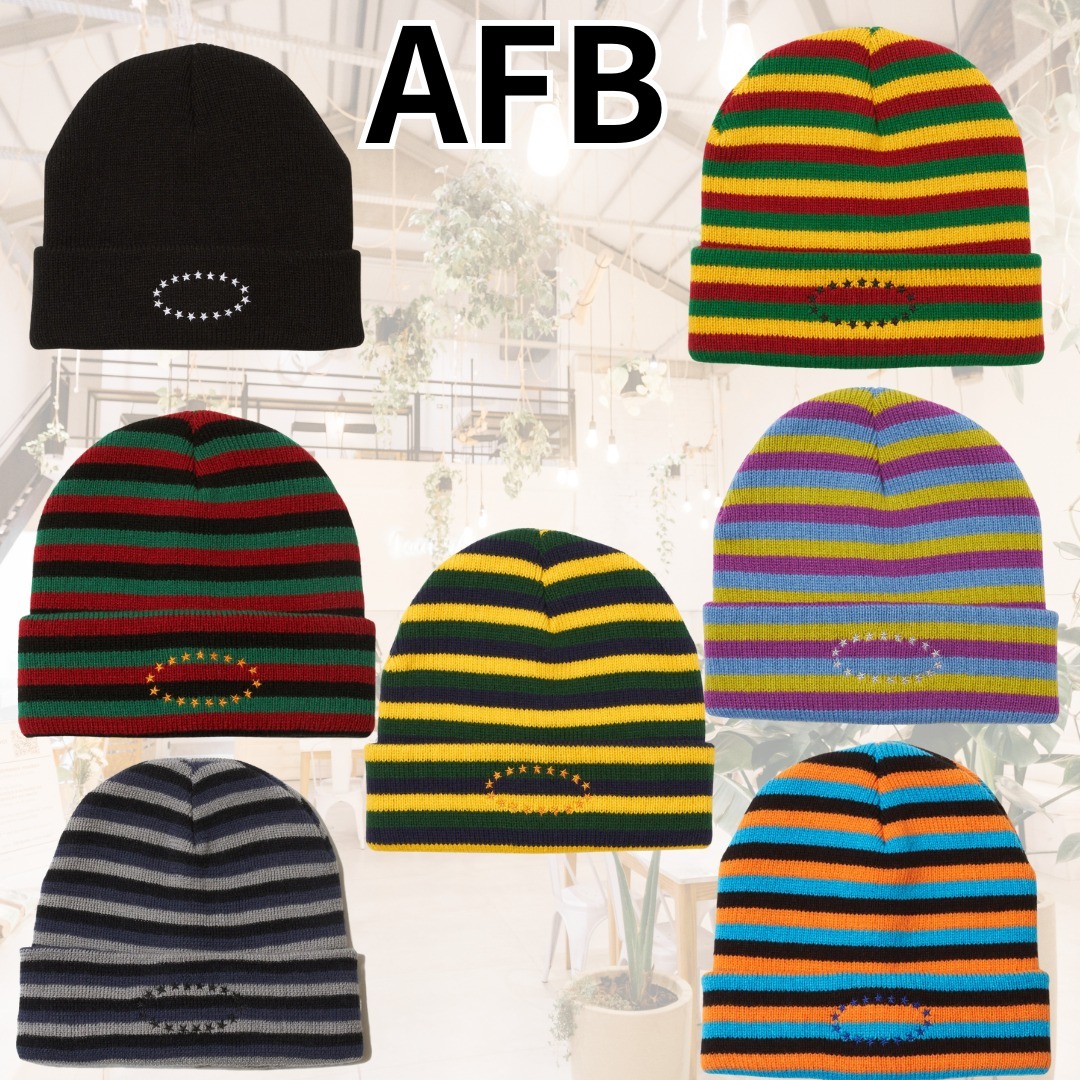 AFB】DOUBLE BEANIE 全7色 ユニセックス 送関込 (ニットキャップ