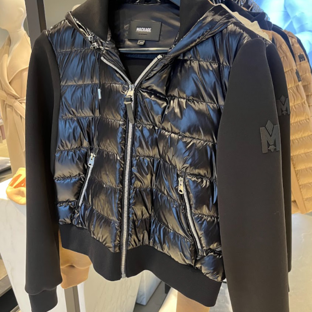 異素材組み合わせ【Mackage】Ramona ラモーナ ジャケット (Mackage