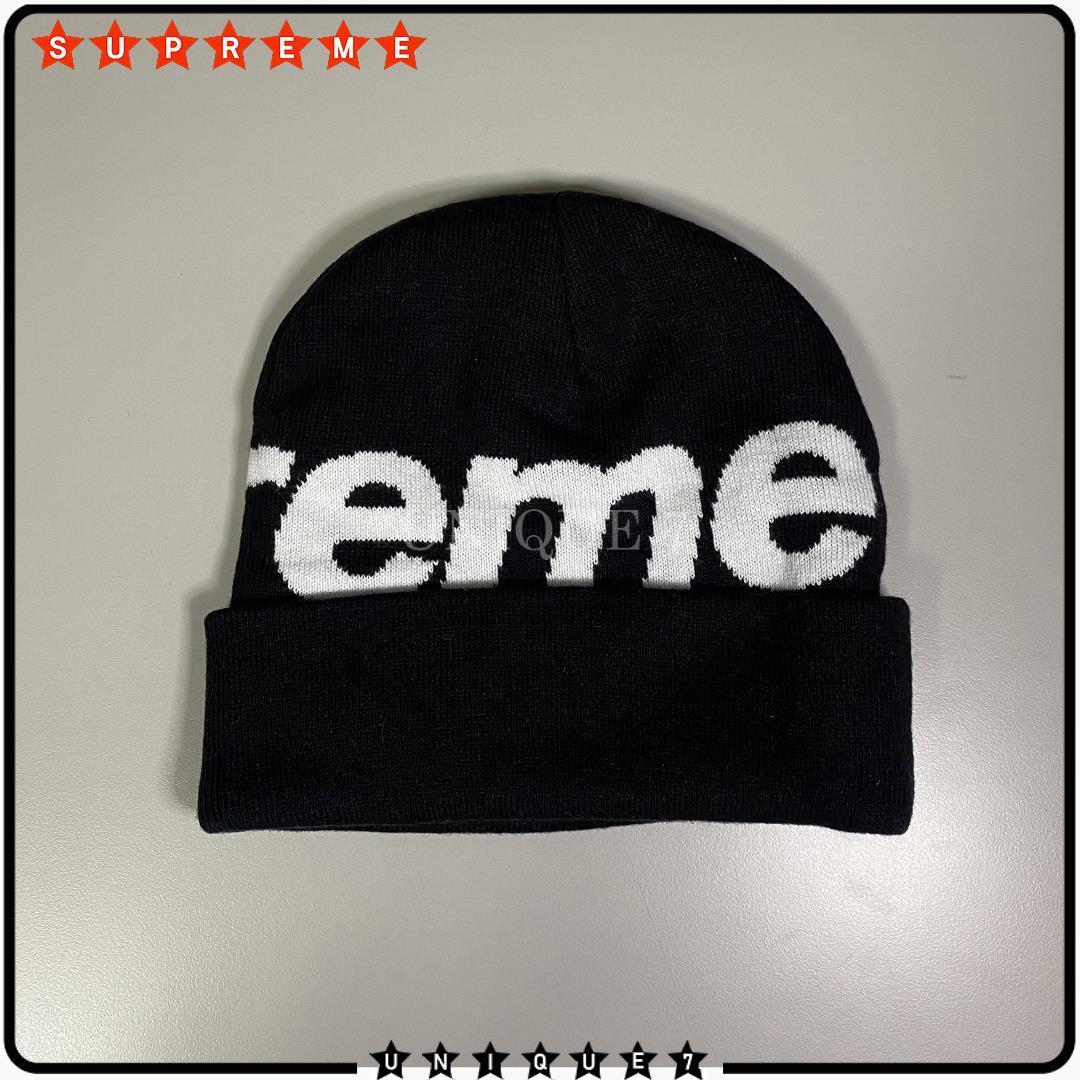 SUPREME】 Big Logo Beanie _ Black (Supreme/ニットキャップ