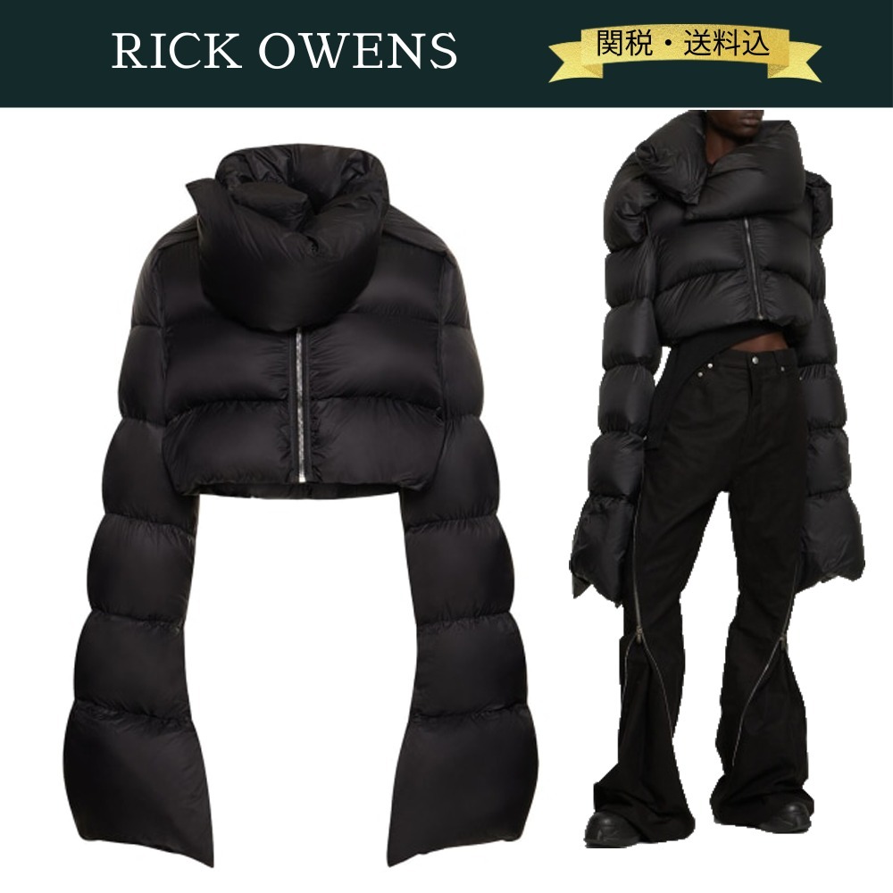 関税・送料込】RICK OWENS Babel クロップドダウンジャケット (RICK