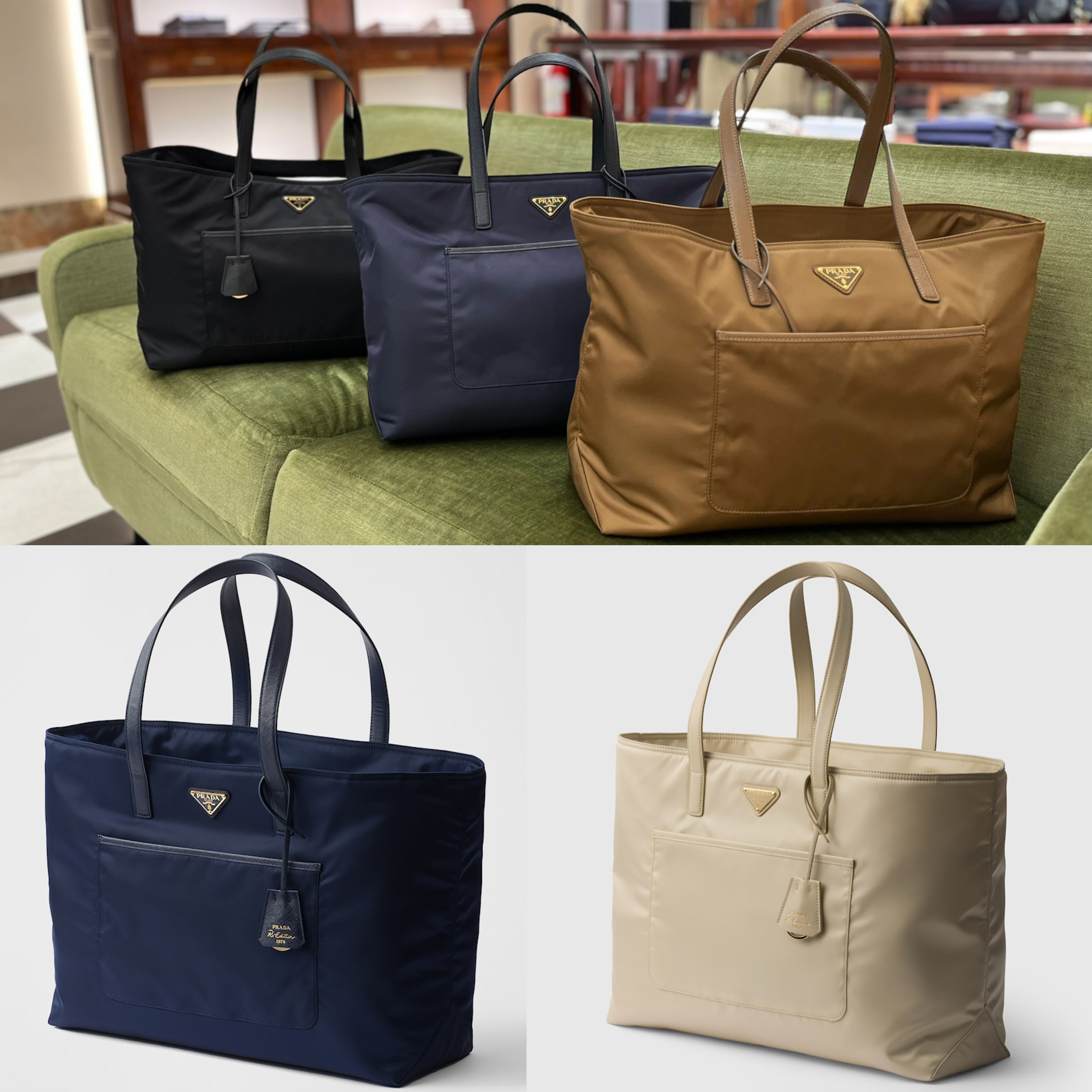 PRADA【入手困難】Re-Edition☆Re-Nylon トートバッグ☆Large (PRADA