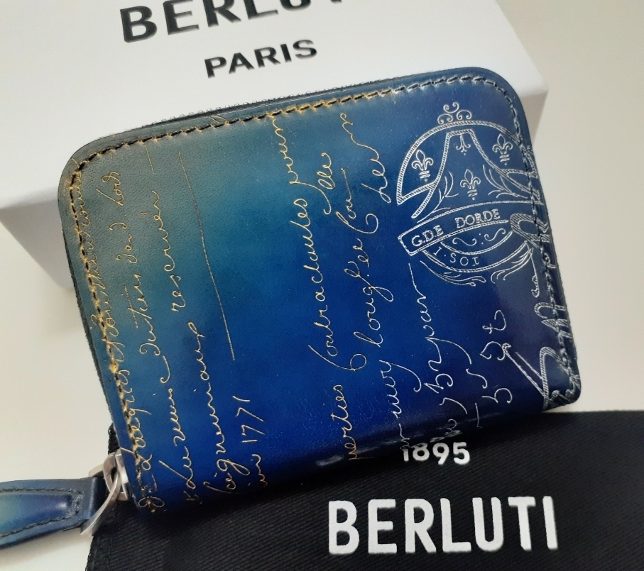 国内発送◇金銀Wパティーヌ希少品!! ベルルッティWAPA◇ (Berluti