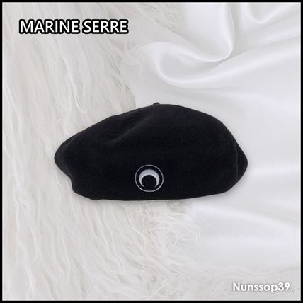 MARINE SERRE(マリーンセル) ベレー帽(レディース) - ブランド通販のBUYMA