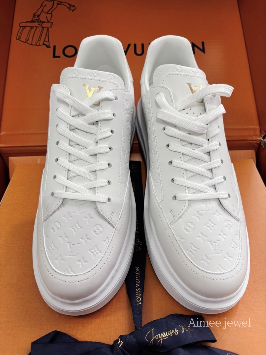 シンプル＊【Louis Vuitton】ビバリーヒルズライン スニーカー (Louis