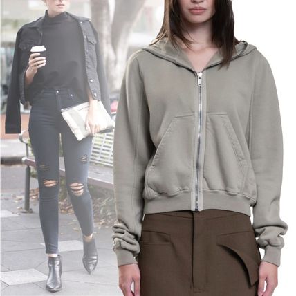 グレー（灰色）系 RICK OWENS(リックオウエンス) パーカー・フーディ
