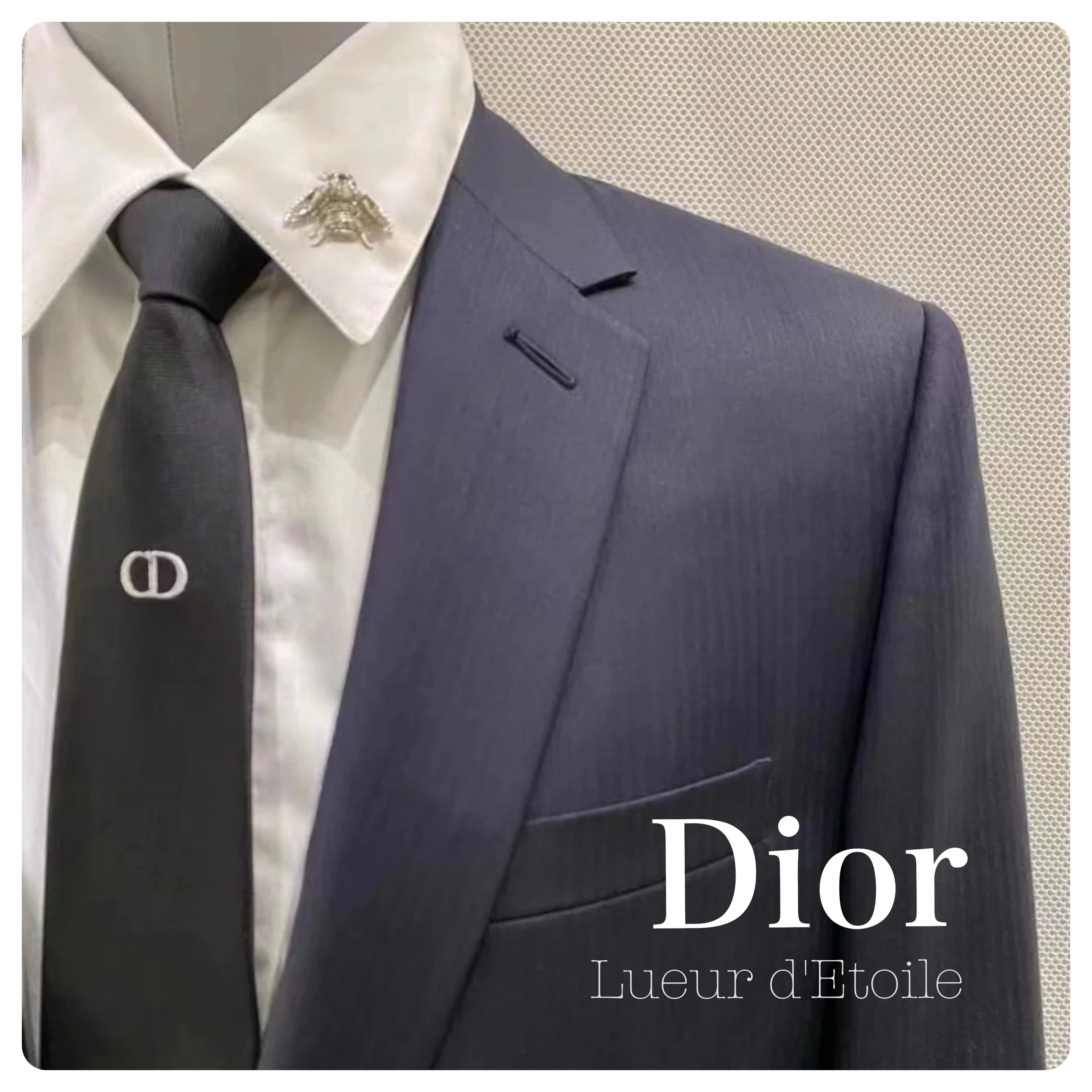 結婚式に♪】CD ICON シルク ネクタイ (Dior/ネクタイ