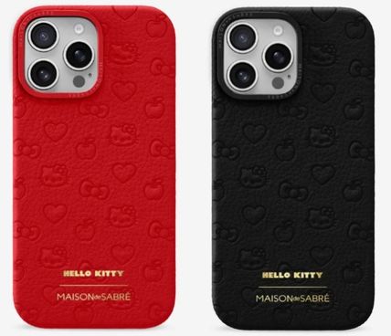ハローキティ レッド（赤）系 スマホケース・テックアクセサリー