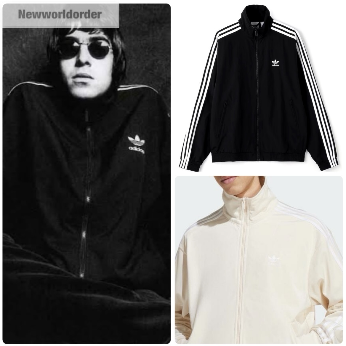 オアシス/リアムギャラガー着】アディダス トラックジャケット (adidas