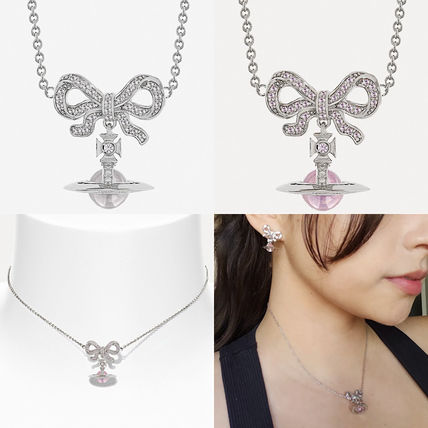 ☆vivienne westwood☆リボン可愛い オーブロゴ チョーカー (Vivienne