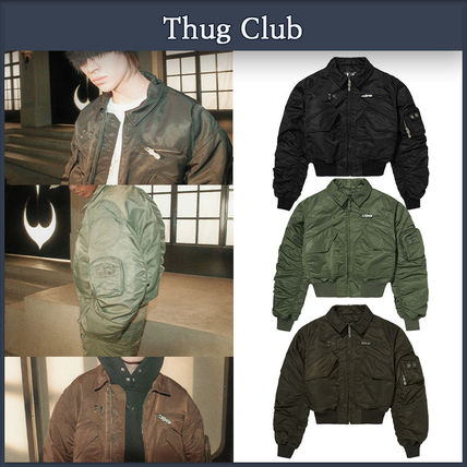 ブラウン（茶色）系 Thug Club(サグクラブ) MA-1(メンズ) - ブランド