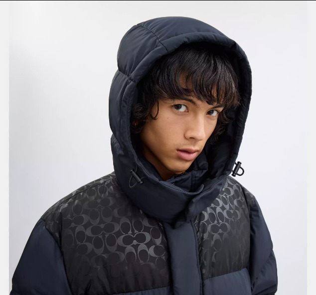 国内即発】素敵！COACH☆メンズ ロング ダウンジャケット (Coach