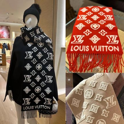 シルク Louis Vuitton(ルイヴィトン) マフラー・ストール(レディース