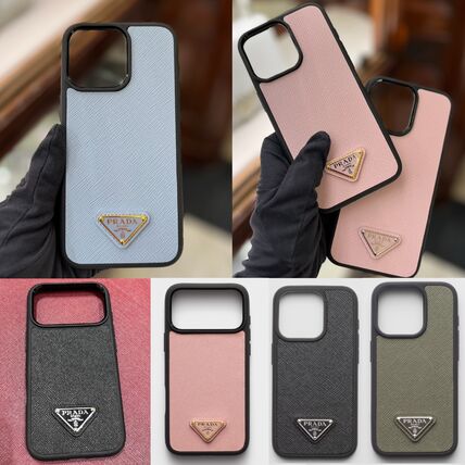 iPhone 13 Pro PRADA(プラダ) iPhone・スマホケース(メンズ