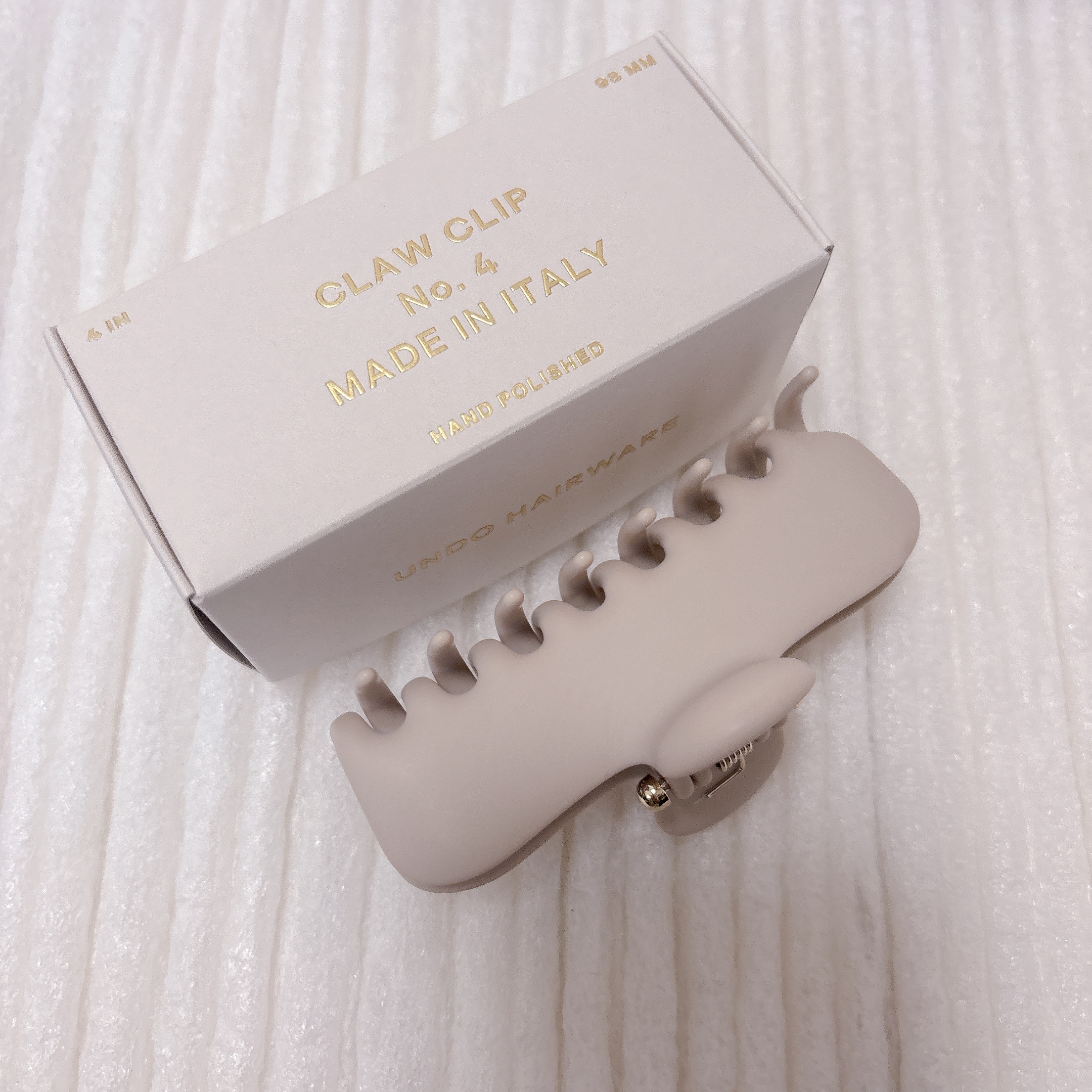 Undo Hairware】No. 4 Claw クリップ (UNDO HAIRWARE/ヘアアクセサリー