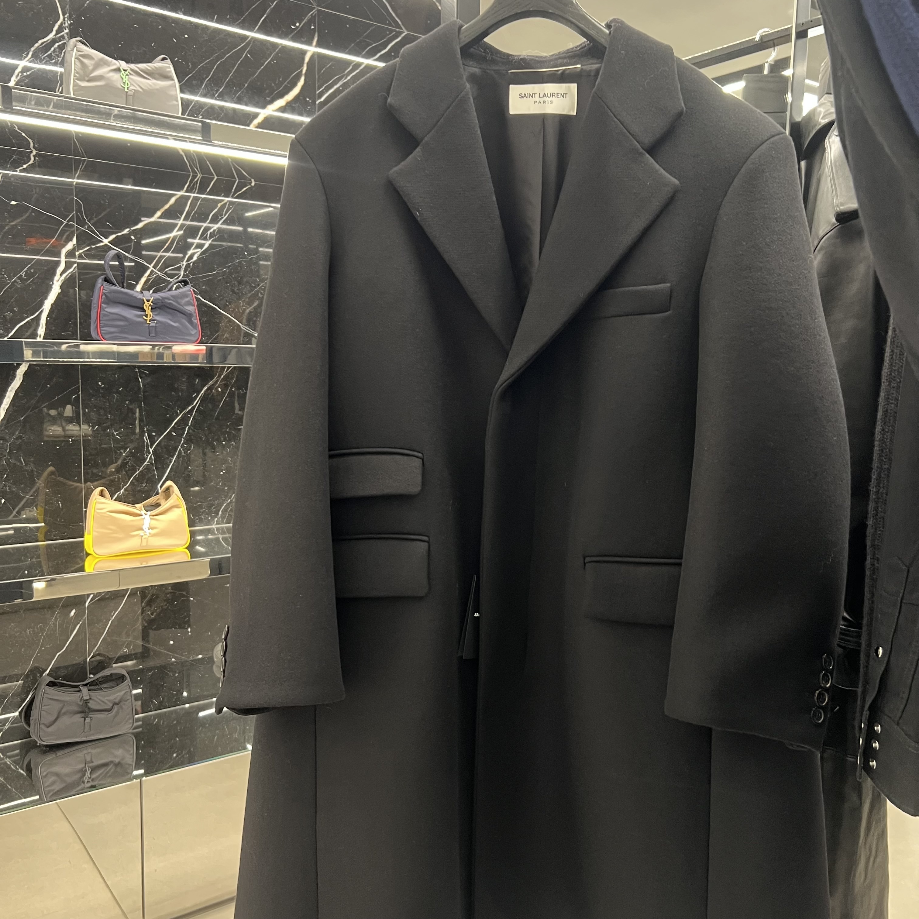 サンローラン】破格セール！オーバーサイズ カシミヤ コート (Saint