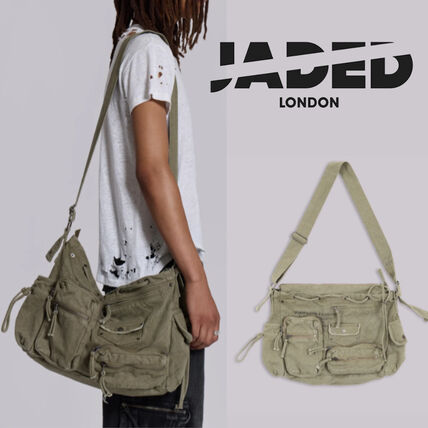 メッセンジャーバッグ JADED LONDON(ジェイデッドロンドン) メンズ