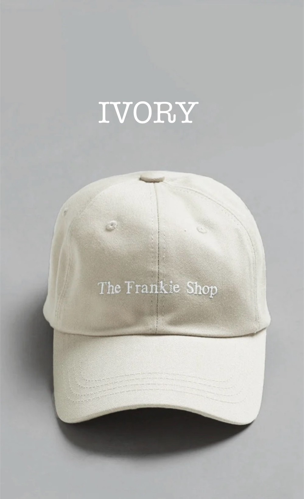 The Frankie Shop】Frankie baseball cap☆全9カラー (The Frankie