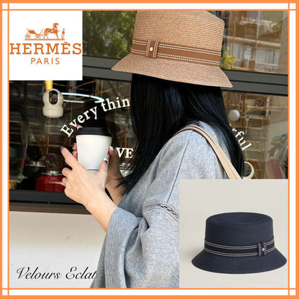 HERMES(エルメス) ストローハット(メンズ) - ブランド通販のBUYMA