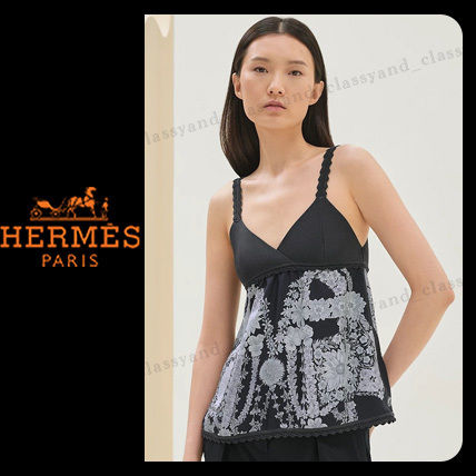 ロゴ HERMES(エルメス) キャミソール(レディース) - ブランド通販のBUYMA