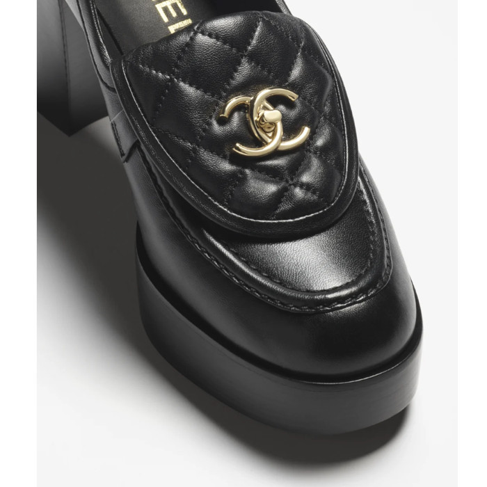 ヒールタイプ♡ターンロック【CHANEL】ローファーパンプス (CHANEL
