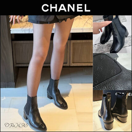 サイドゴア CHANEL(シャネル) ブーツ(レディース) - ブランド通販のBUYMA