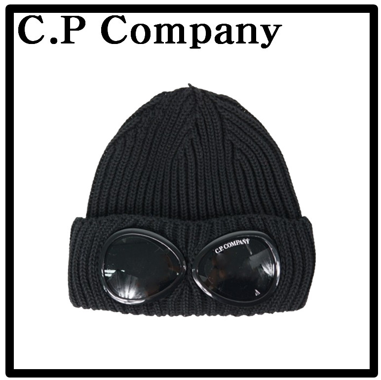 ☆送料・関税込☆CP COMPANY☆メリノウール ゴーグル ビーニー (C.P.