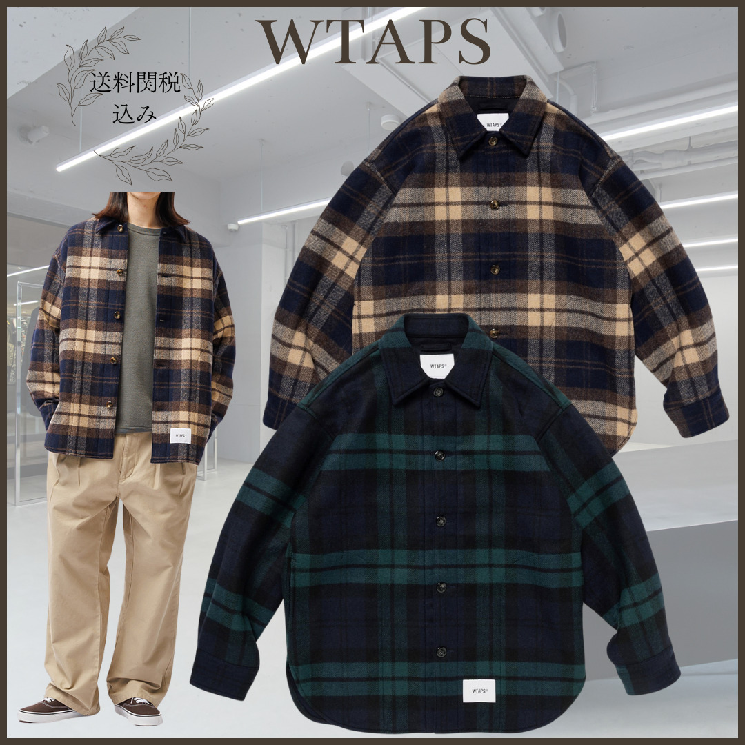 新作☆【WTAPS】WCPO / JACKET / WOPL. MELTON. TEXTILE (WTAPS/シャツ