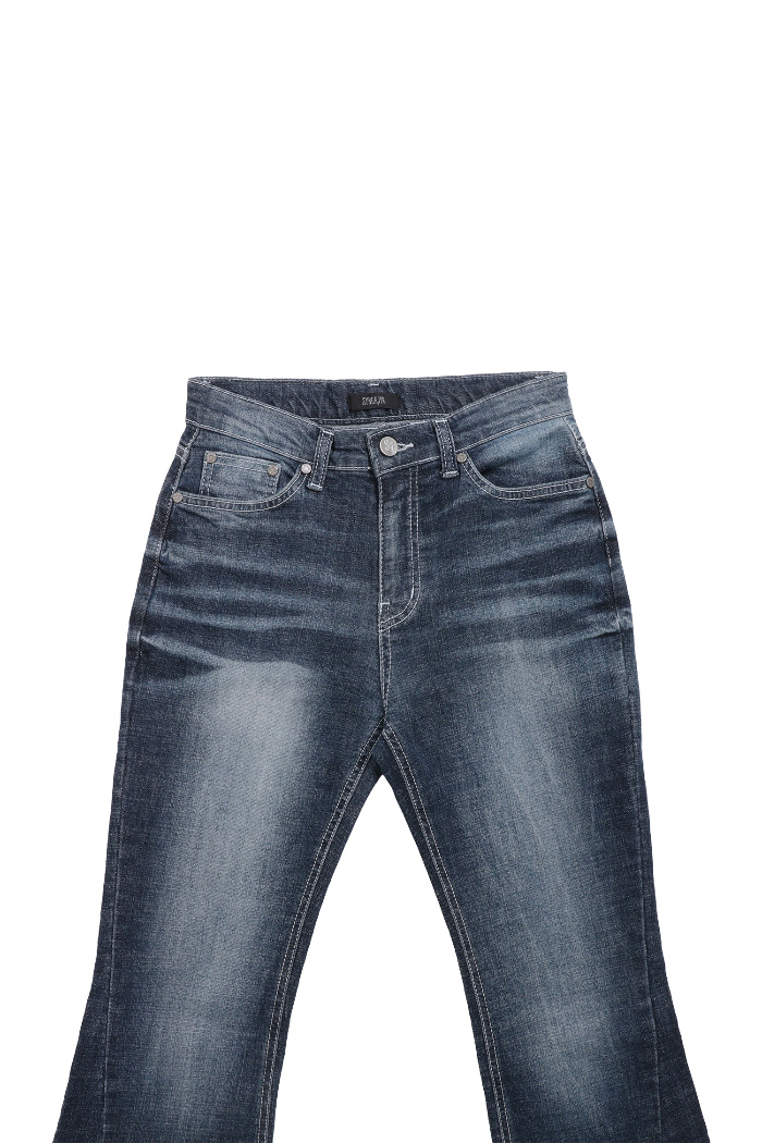 SYNERJYN CAT WASHING DENIM PANTS /韓国アイドル 着用 デニム
