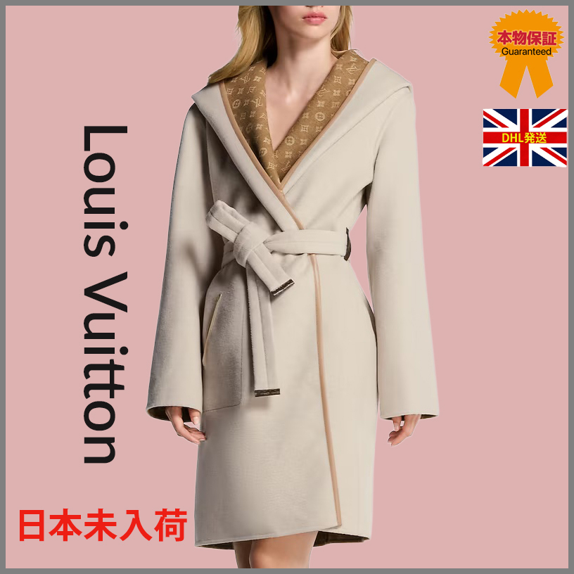 Louis Vuitton】日本未入荷☆Reversible Hooded ラップコート (Louis