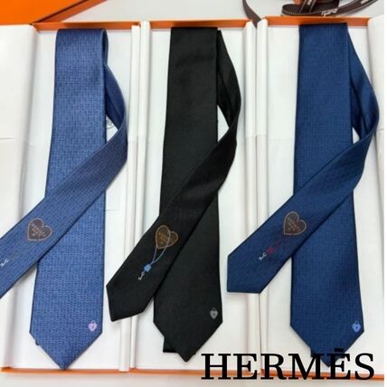 ハート HERMES(エルメス) ネクタイ(メンズ) - ブランド通販のBUYMA