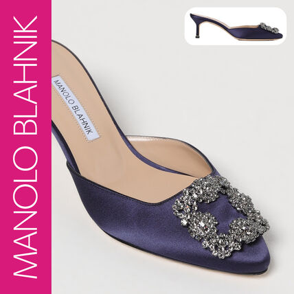 サンダル ビジュー Manolo Blahnik(マノロブラニク) - ブランド通販のBUYMA