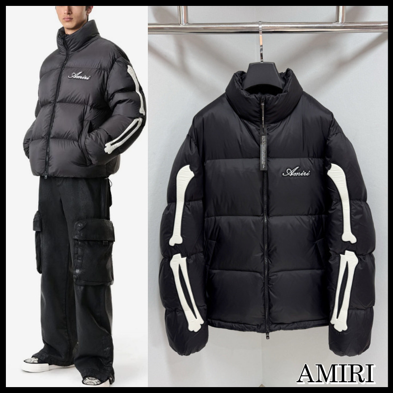 関税送料込◇AMIRI アミリ◇ Bones ボーンズ ダウンジャケット (AMIRI