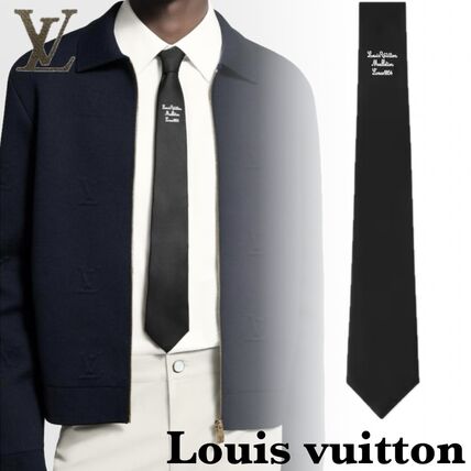 ブラック（黒）系 Louis Vuitton(ルイヴィトン) ネクタイ(メンズ