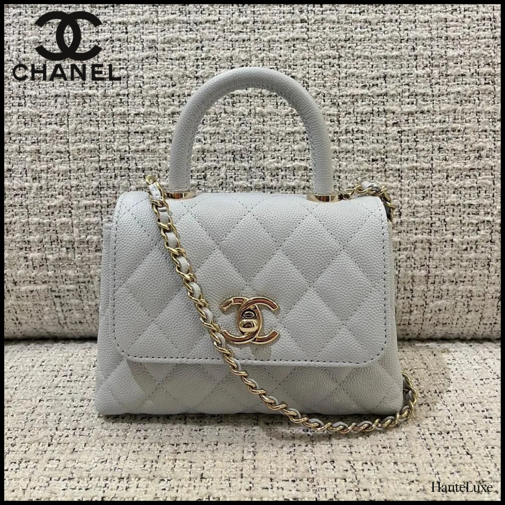 人気カラー【CHANEL】シャネル ココハンドル 14.5㎝ (CHANEL