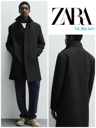 ZARA(ザラ) チェスターコート(メンズ) - ブランド通販のBUYMA
